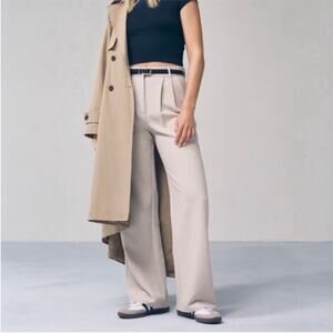 Abercrombie & Fitch Curve Love Sloane Tailored Wide leg Pant 25 or US 0